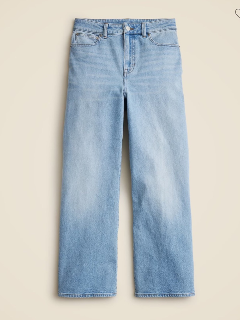 NWT J. Crew Curvy Slim-Wide Jean 33T